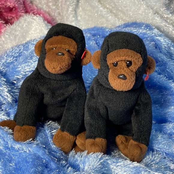 🎁4/$25🎁 Congo Beanie Baby Gorilla - Picture 8 of 16